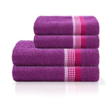 Imagem de Toalha De Rosto Vênus Camesa Roxo, Roxo, UN