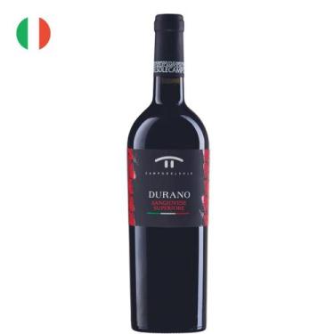 Imagem de Vinho Italiano Tinto Seco Uva Sangiovese di Romagna Durano Campodelsol