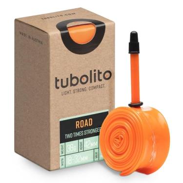 Imagem de Tubolito Road 700C X Câmara De Ar 18-32 Mm, Válvulas Presta 42 Leve, Forte E Compacto, Compatibilidade Com Freio A Disco Aro, 2X Proteção Contra Furos