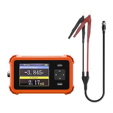 Imagem de Amagogo Bateria Testador de resistência interna do analisador de bateria digital portátil para tipos de bateria automática de tensão de bateria medidor