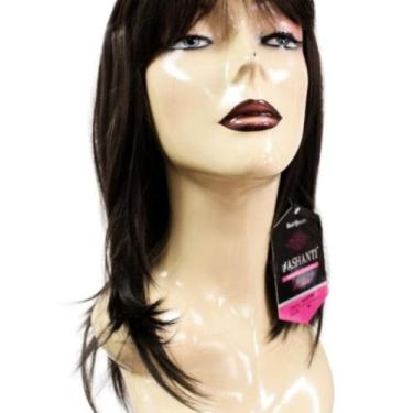 Imagem de Peruca Sintética Valentina - Ashanti, Castanho Claro