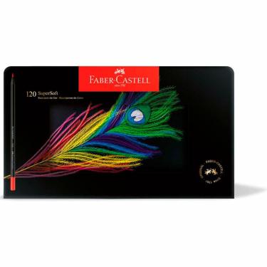 Imagem de Lápis de cor SuperSoft 120 cores 1207120SOFT Faber-Castell