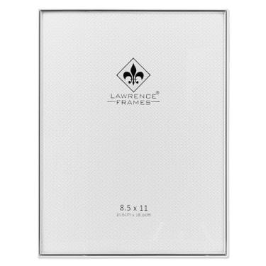 Imagem de Lawrence Frames Moldura de metal Simples, 21 x 28 cm, prata