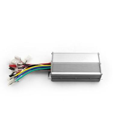 Imagem de L-faster Controlador de motor de cubo sem escova 24V/36V/48V 500W onda quadrada para carrinho elétrico reverso scooter PAS bicicleta de cruzeiro (36V500W)