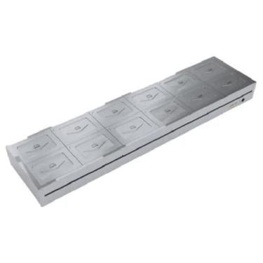 Imagem de Buffet de Mesa Térmico 12 Cubas 1/2 X 100 BMT 12 Ibet, 110V