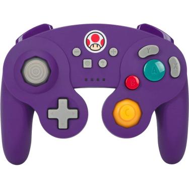 Imagem de PowerA - Controle sem fio para  para vídeo gameestilo GameCube para Nintendo Switch - Toad-NSGP0263-01