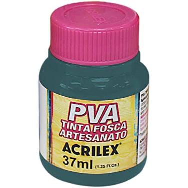 Imagem de Acrilex Craft Tinta PVA, Verde Bandeira, 12 x 37ml