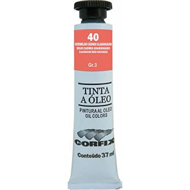 Imagem de TINTA A ÓLEO CORFIX 37ML GR-III AVULSO VERMELHO CÁDMIO ALARANJADO 040