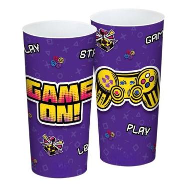 Imagem de Kit 48 Copos 350ml Personagens Temas Infantil Lembrancinhas - Revenda,