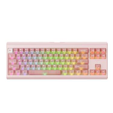 Imagem de TECLADO MECANICO GAMER - HAVIT - KB896L - VKS - 71 TECLAS (PINK)