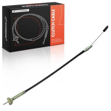 Imagem de A-Premium Cabo de embreagem de 31,25 polegadas com ajustador compatível com Volkswagen Jetta 80-84, Atlantic 84-87, Cabriolet 85-93, Rabbit 76-84, Rabbit Convertible 80-84, Rabbit Pickup 80-83, Caribe