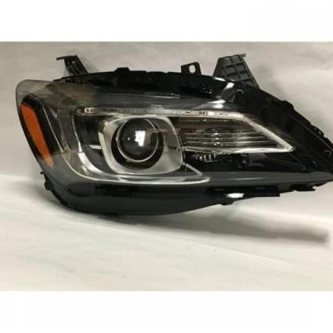 Imagem de Lâmpada de neblina esquerda direita LED luz diurna frontal LED conjunto de farol lâmpada de canto ampla compatível com Lacrosse 2017-2019 26213773 (esquerda)