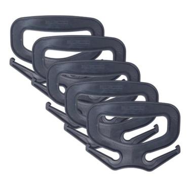 Imagem de Jogo De 10 Alças Plásticas Para Sacolas De Até 5kg Suporte - Russo Art