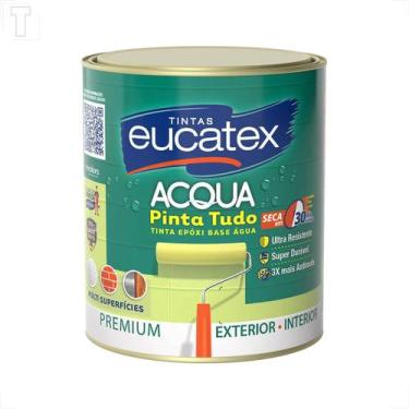 Imagem de Tinta epoxi eucatex base agua branco 900ml