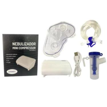 Imagem de Inalador Nebulizador Compressor Neb1 Supermedy Bivolt