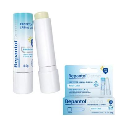 Imagem de Protetor Labial Diário Derma Hidratante com FPS50 Bepantol