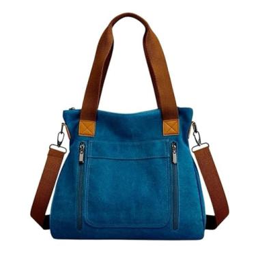 Imagem de Bolsa Feminina My Ek Casual - Linha Retrô -Blue