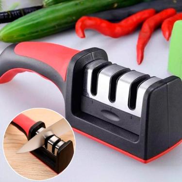 Imagem de Amolador Faca  Afiador Acabamento Afiar Gourmet