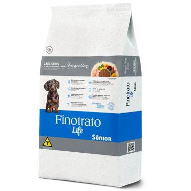Imagem de Racao Finotrato Prime Life Senior Caes Pequeno E Medios 10,1Kg Premium Especial