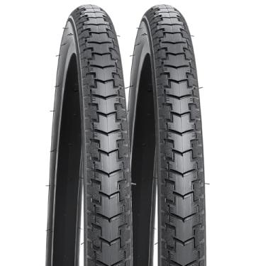 Imagem de YUNSCM 2 peças 26 x 1 3/8 (37-590) pneus de bicicleta de estrada compatíveis com pneus de bicicleta de 26 x 1 3/8 26 x 1 3-8 (Y-1320)