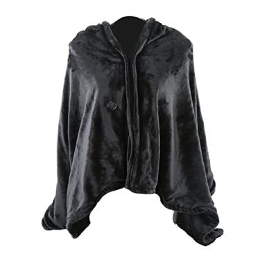 Imagem de Cobertor Aquecido Elétrico, lã de Coral, Fibra de Carbono, Aquecimento Seguro, 3 Engrenagens Aquecimento de Temperatura Xale Cobertores Cobertores Elétricos para Adultos Mantas