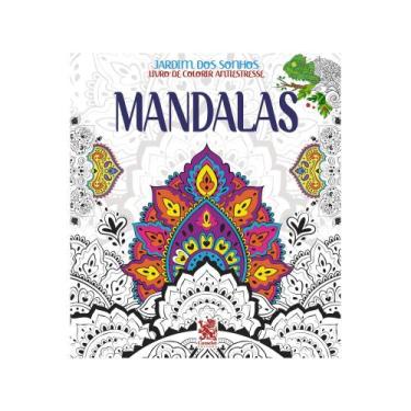 Imagem de Livro para Colorir Antiestresse Jardim dos Sonhos Mandalas