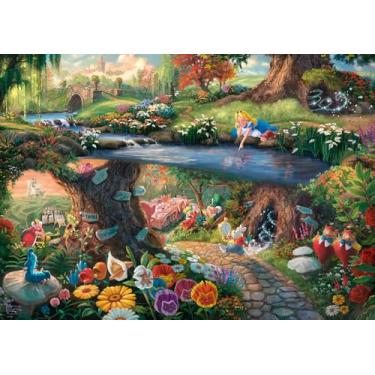 Imagem de Schmidt Thomas Kinkade: Quebra-cabeça Disney Alice no País das Maravilhas (1000 peças)