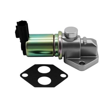 Imagem de Ovabeyna Válvula de controle de ar ocioso AC117 compatível com Ford Explorer 1995-1997, Mustang 1999-2001, Ranger 1995-2001, Aerostar & Lincoln Continental, Mark VIII e Mazda B2300, B2500, B3000