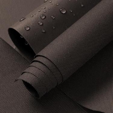Imagem de ANMINY Tecido de lona 100% impermeável da The Yard 147.3 cm W 600D Tecido marinho estofado com revestimento de PVC Ripstop Outdoor Cordura Oxford Material para capas de móveis Tenda Auto, 5 jardas