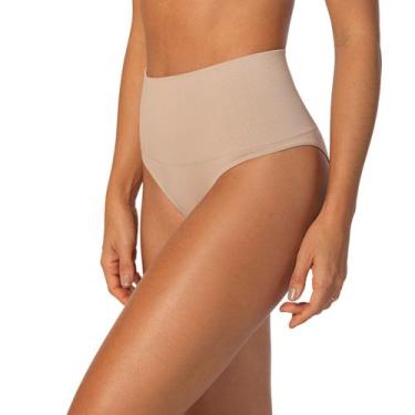 Imagem de Calcinha Cinta Redutora Modela Barriga Original Lupo 41000, G, Natural