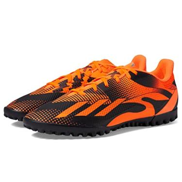 Imagem de adidas Tênis de futebol unissex adulto X Speedportal Messi.4, Team Solar Orange/Team Solar Orange/Black, 7.5 Women/6.5 Men