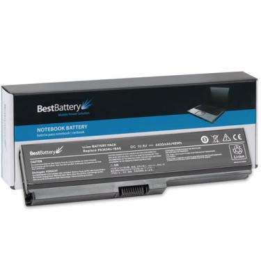Imagem de Bateria para Notebook Toshiba Satellite C650-182 - BestBattery, Preto