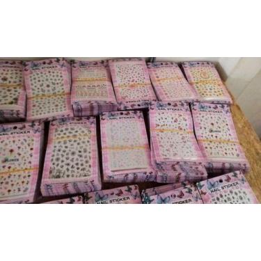 Imagem de Kit Adesivos De Renda Para Unhas Baratos - Não Informada