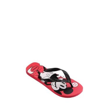 Imagem de Chinelo Vermelho Rubi/Preto Top Disney Havaianas Adult Licenses n° 41/42