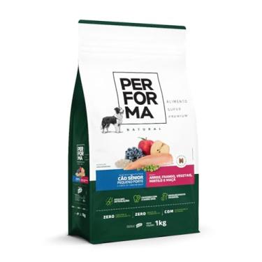 Imagem de Ração P/Cães Senior Performa Porte Pequenos Arroz, Frango, Vegetais, Martilo e Maçã 1kg