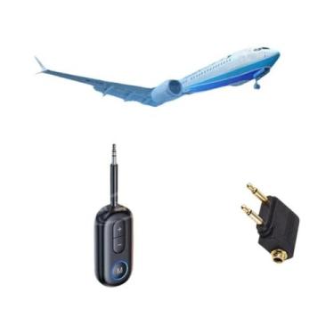 Imagem de Adaptador Bluetooth 5.5 Sem Fio 2 Em 1 Receptor Transmissor De Áudio H