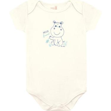 Imagem de Body mang curt bebe 13561 kiko e kika - Kiko baby, Bege, M
