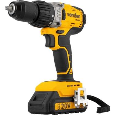 Imagem de Parafusadeira Furadeira À Bateria 20v com Impacto Pfv212lb Vonder Plus
