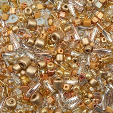 Imagem de 50 g John Bead Bead Bar Sortido Ouro Mix Tcheco Contas de Semente de Vidro para Artesanato Faça Você Mesmo Joias Amizade Pulseira Colar Brincos Fofo Fabrico