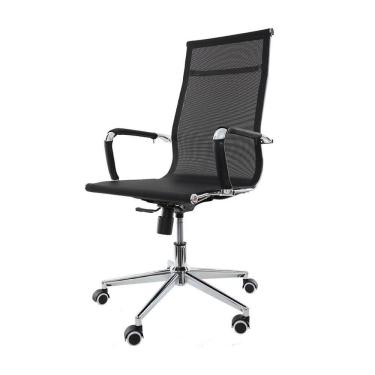 Imagem de Cadeira De Escritório Alta Tela Mesh p/120Kg Preto
