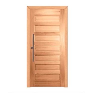 Imagem de Porta esel eucalipto p28 paris 84x213x12 c/puxador 60cm dir