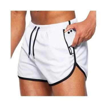 Imagem de Calções Esportivos Masculinos para Verão - Praia, Treino, Basquete, Gi