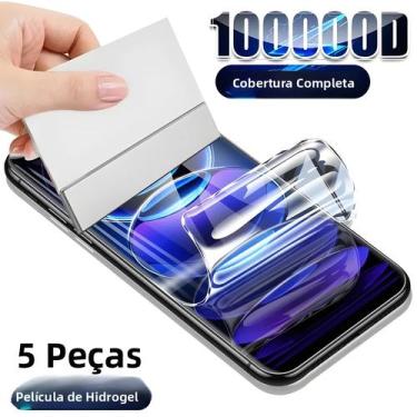 Imagem de Protetor De Tela De Filme Hidrogel Xiaomi Poco 5 Peças Para X3 pro NFC