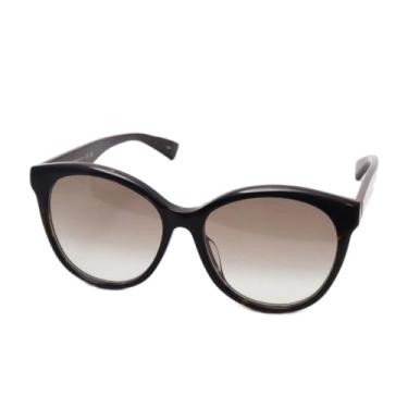 Imagem de Gucci Óculos de sol masculinos retangulares casuais, Havana-Havana-Brown, 57