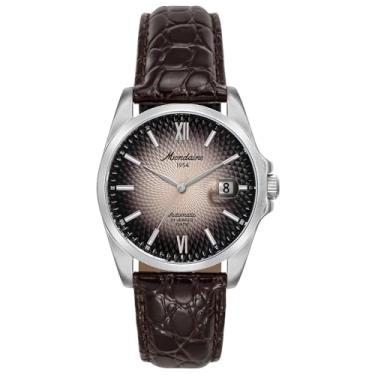 Imagem de Mondaine Relógio Automático Masculino Calendário Preto Couro