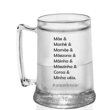 Imagem de Caneca Gel Acrílico Personalizada Para Dia Das Mães - Manhe - Krystalo