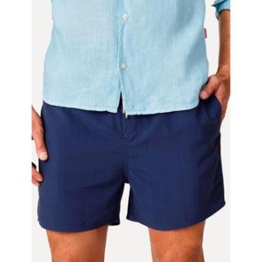Imagem de Short Reserva D'Água Beachwear Liso Premium Azul Klein-Masculino