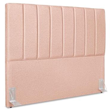 Imagem de Cabeceira Queen 160 Cm Com Frame Dalia Linho Rose Artte Rose