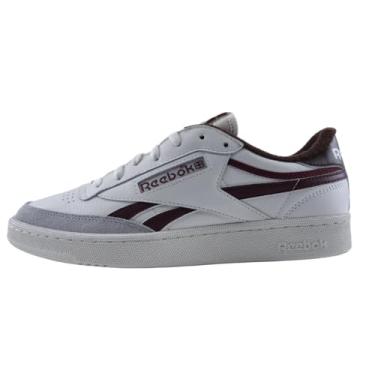 Imagem de Reebok Tênis unissex adulto Club C Revenge Vintage, Giz/Borgonha/Cinza, 39 BR