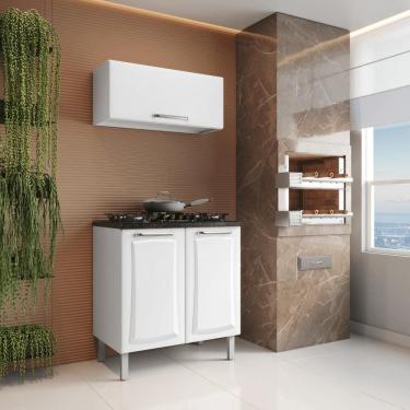 Imagem de Cozinha Compacta Aço Itatiaia 80cm Branca Tarsila